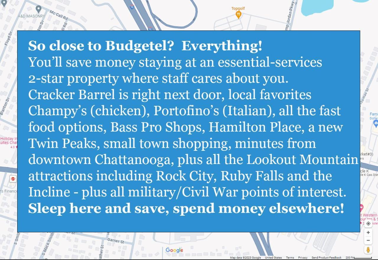 Budgetel Chattanooga Іст-Рідж Екстер'єр фото